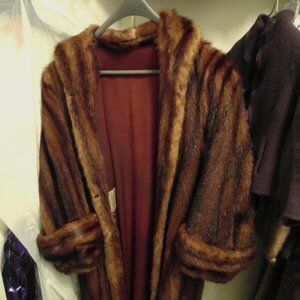 Kerrybrooke Fashions vintage brown fur coat
